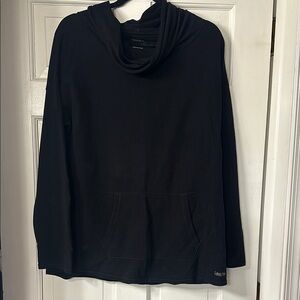 Calvin Klein Performance Black Cowl Neck Top